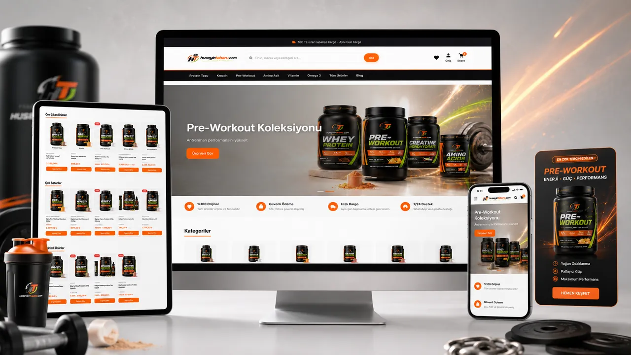 Hüseyin Tabaru Supplement projesinin ekran görüntüsü