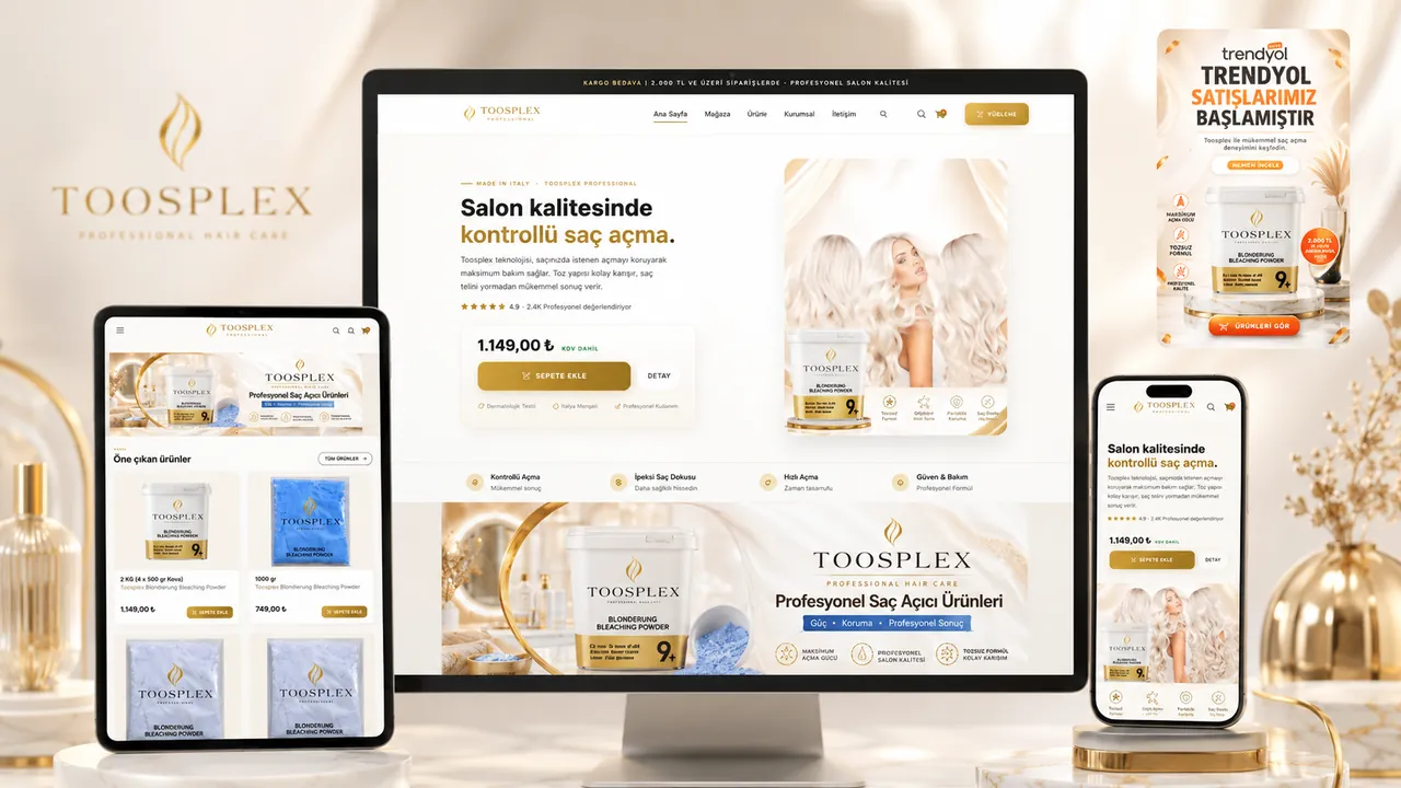 TOOSPLEX Professional projesinin ekran görüntüsü